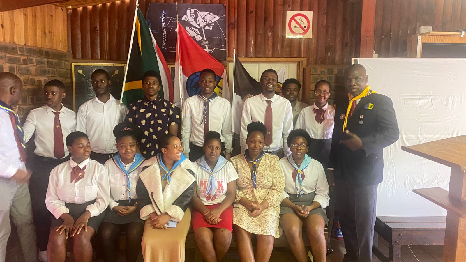 Group photo of Aqua Bay SDA youth